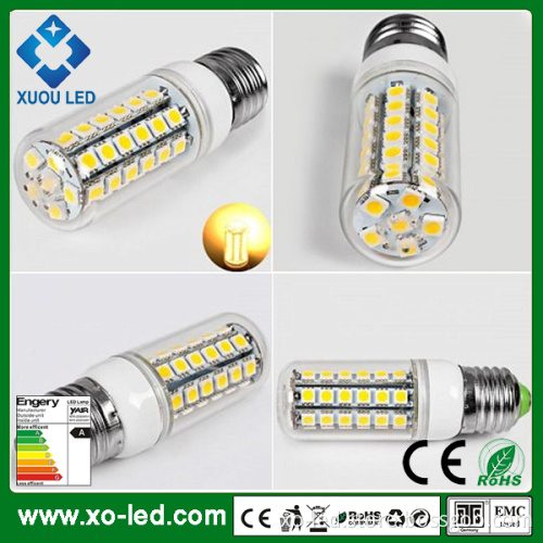 48 X 5050 SMD 5W 560 to 630 Lumens 220V E27 Warm White LED Corn Lamp